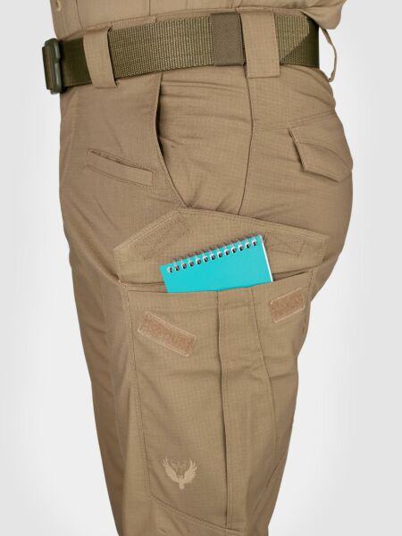 MUDEIR 8 Cepli Ayarlanabilir 4 Mevsim Pantolon Alp KAYOTE BROWN
