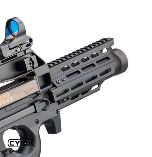 CYMA P90 RIS RAYLI AIRSOFT AEG TUFEK - SIYAH CM060J