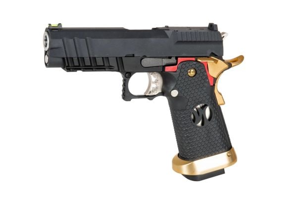 Armorer Works HX2601 Hi-Capa 4.3 GBB Airsoft Tabanca ve Red-dot Set