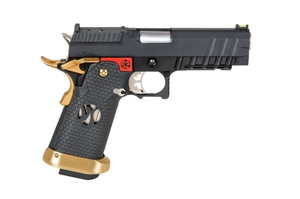 Armorer Works HX2601 Hi-Capa 4.3 GBB Airsoft Tabanca ve Red-dot Set