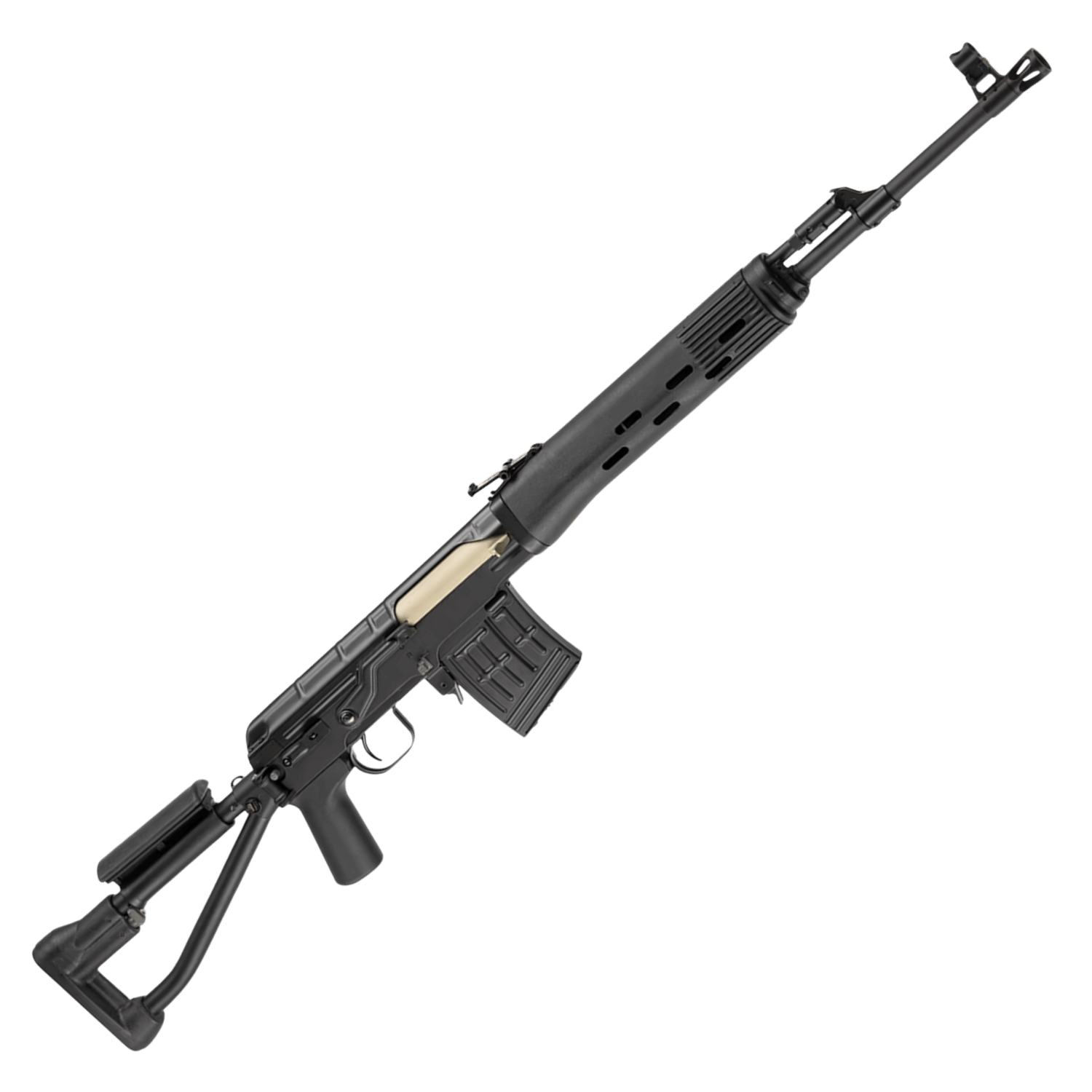 CYMA Dragunov SVD-S Katlanır Dipçikli Siyah AEG Airsoft Keskin Nişancı Tüfeği – CM057S