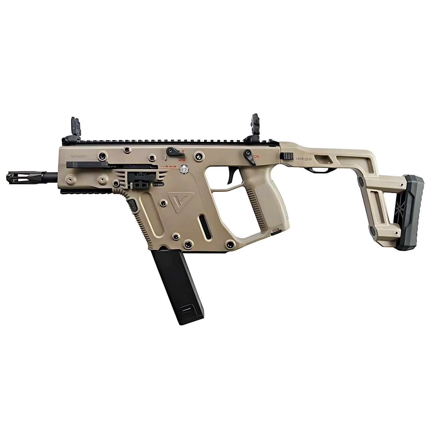 KRYTAC Kriss Vector SMG Kısa Versiyon Tan AEG Airsoft Tüfek