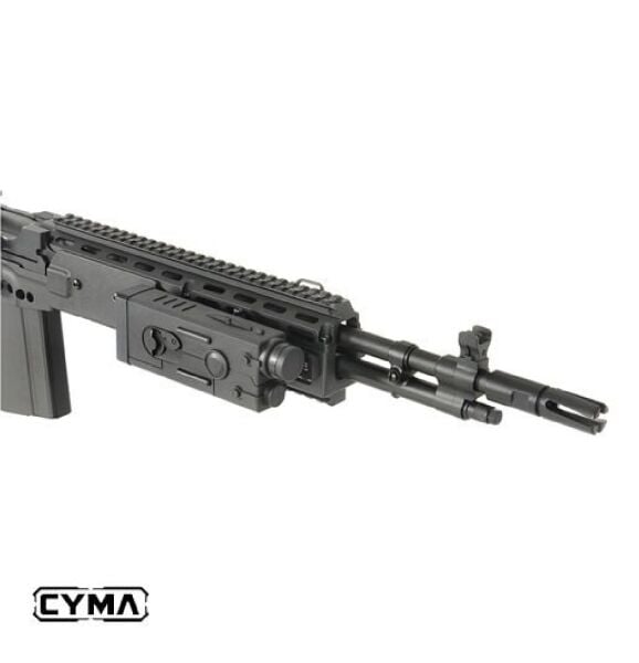 CYMA M14 EBR Black Marksman EBR Dipçikli Full Metal AEG Airsoft Tüfek