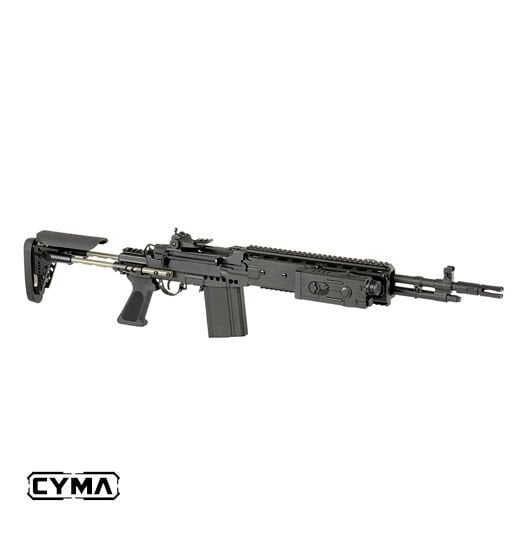 CYMA Full Metal M14 EBR BLACK Marksman Airsoft AEG EBR Dipçikli CM032G