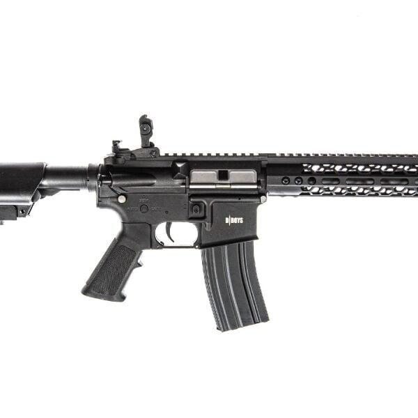 DBOYS M4 12.5'' Hex Long Polimer Siyah AEG Airsoft Tüfek