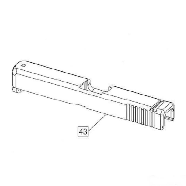 We G19 Slide Kızak Parça No #43