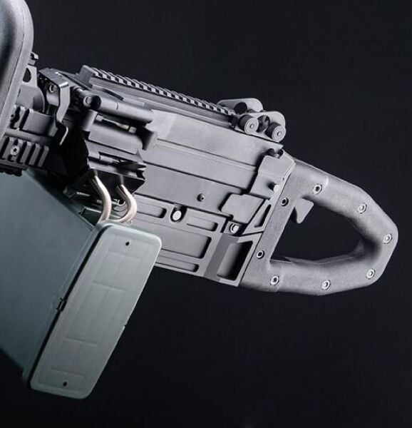 A&K Mugen M249 MK46 SAW LMG Siyah AEG Airsoft Tüfek