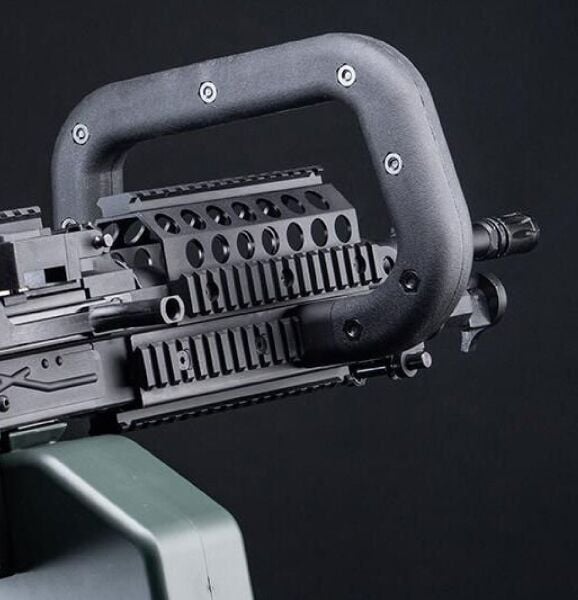 A&K Mugen M249 MK46 SAW LMG Siyah AEG Airsoft Tüfek