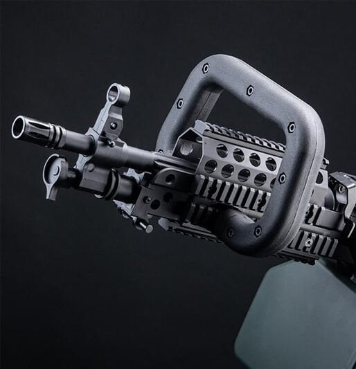 Mugen M249 MK46 BLACK SAW Airsoft Makinalı Tüfek
