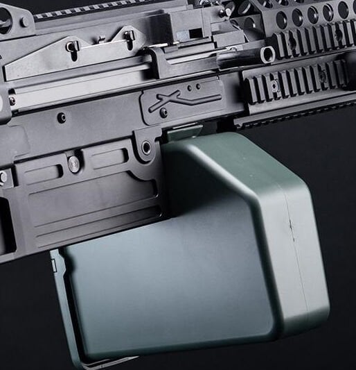 Mugen M249 MK46 BLACK SAW Airsoft Makinalı Tüfek