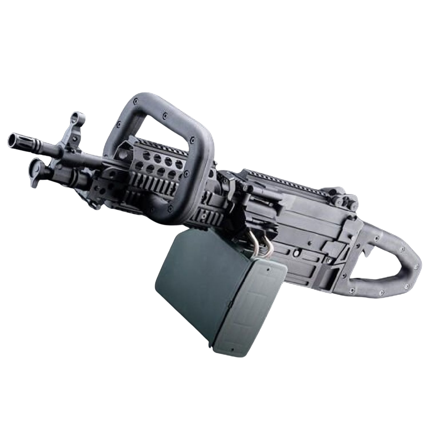 A&K Mugen M249 MK46 SAW LMG Siyah AEG Airsoft Tüfek