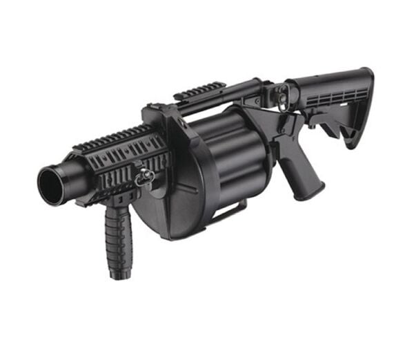 ICS MGL Tam Boy Airsoft Revolver Bombaatar - Siyah