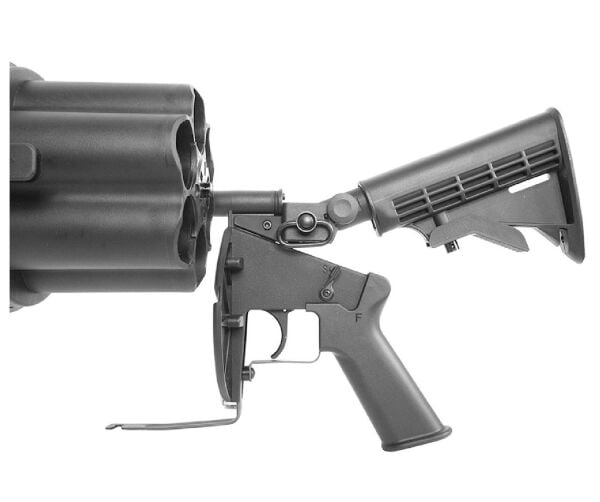 ICS MGL Tam Boy Airsoft Revolver Bombaatar - Siyah
