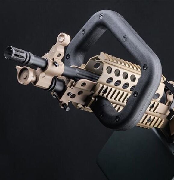 A&K Mugen M249 MK46 SAW LMG Tan AEG Airsoft Tüfek