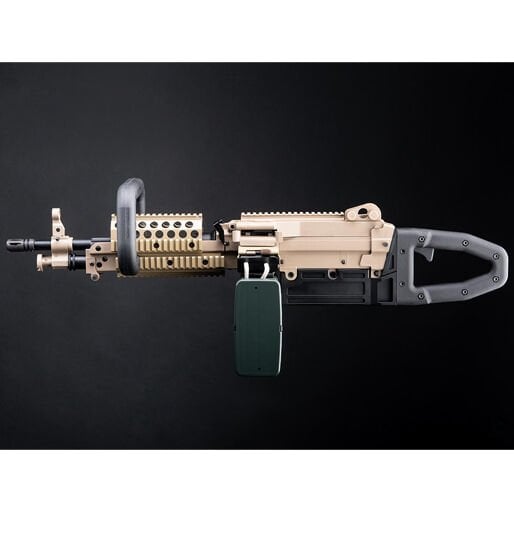 Mugen M249 MK46 TAN SAW Airsoft Makinalı Tüfek