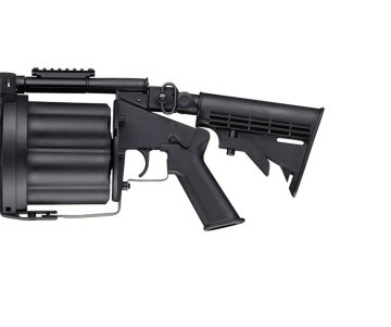 ICS MGL Tam Boy Airsoft Revolver Bombaatar - Siyah