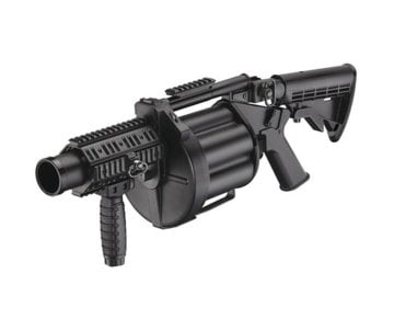 ICS MGL Tam Boy Airsoft Revolver Bombaatar - Siyah