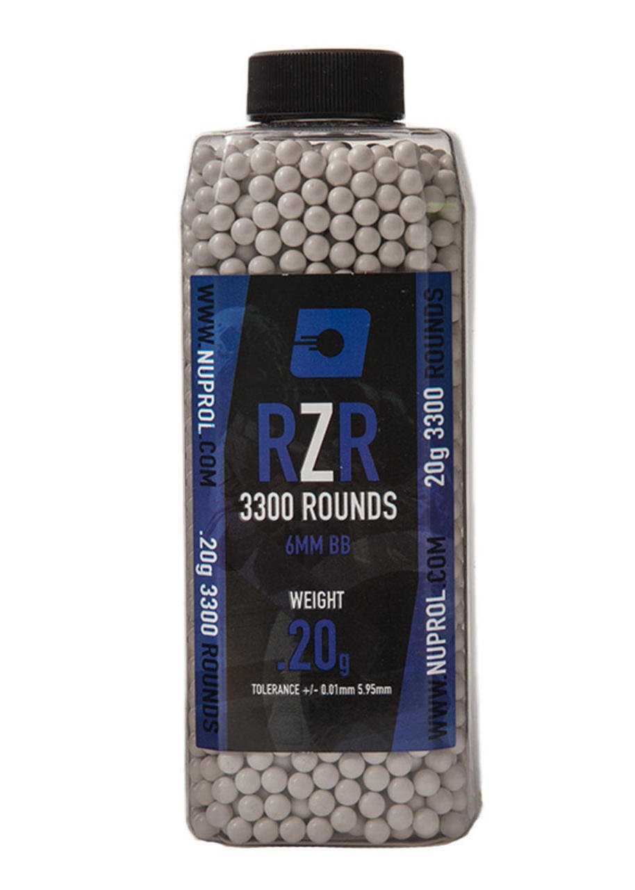 Nuprol RZR 0.20G AirSoft BB 3300 Adet