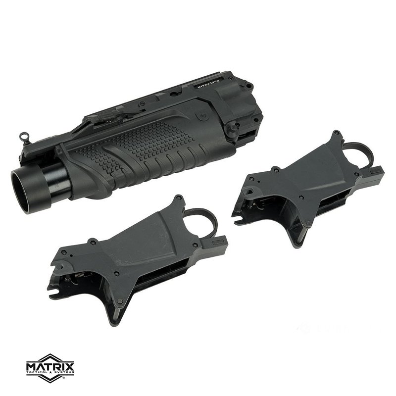 EGLM ASC MK16/17 SCAR-L SCAR-H Uyumlu 40mm Airsoft Bombaatar- Siyah