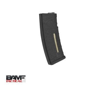 BAMF M4/M16 Airsoft AEG Tütfekler için 30BB Polimer MilSim Şarjör - SIYAH