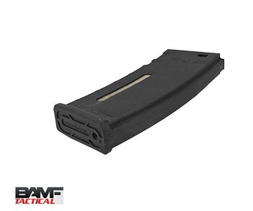 BAMF M4/M16 Airsoft AEG Tütfekler için 30BB Polimer MilSim Şarjör - SIYAH