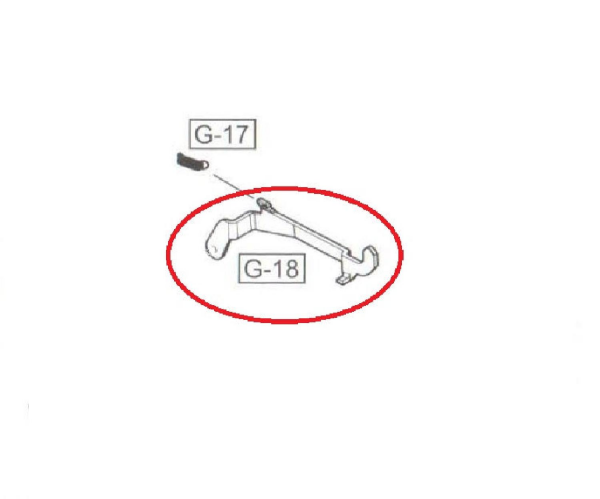 We GLOCK 18 Tetik & Tetik Kolu G18 Parça No #18