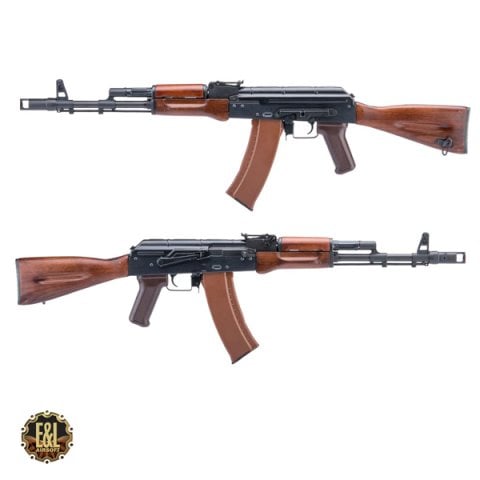 EL Airsoft AK-74N Gerçek Ağaç Full Metal Airsoft AEG EL-A102S