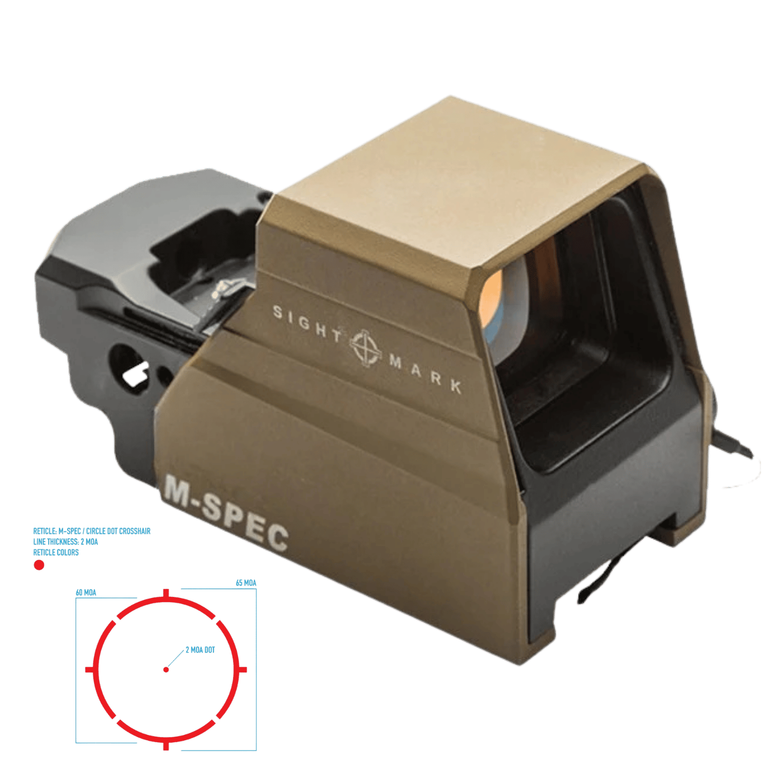 Ultra Shot M-Spec Reflex Sight LQD DARK EARTH GEÇME APARATLI SM26034DE