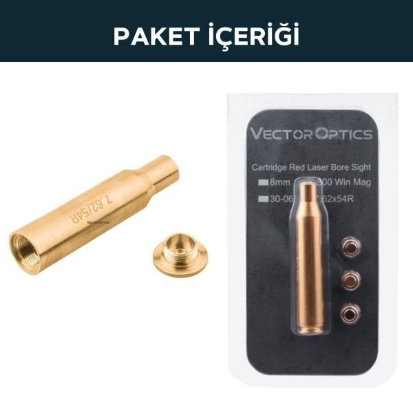 SCBCR-09 // 7.62x54mm Bore Sight Namlu içi Dürbün Sıfırlama Lazeri
