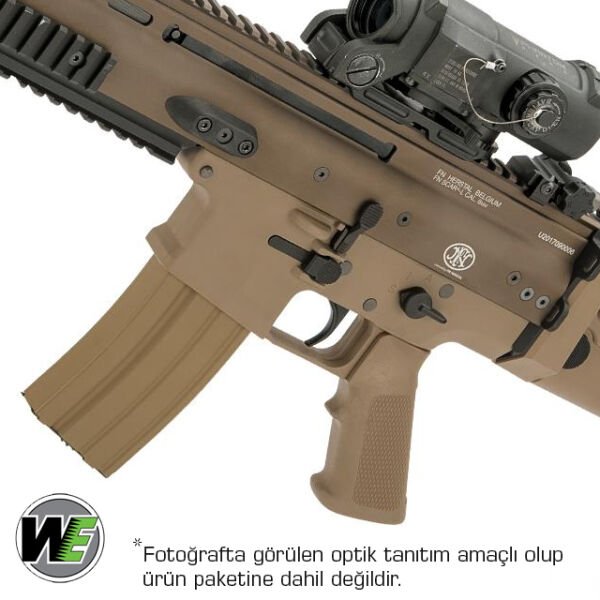 WE-TECH SCAR-L CQB Airsoft Tüfek TAN