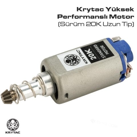 Krytac Yüksek Performanslı Motor (Sürüm: 20K Uzun Tip)