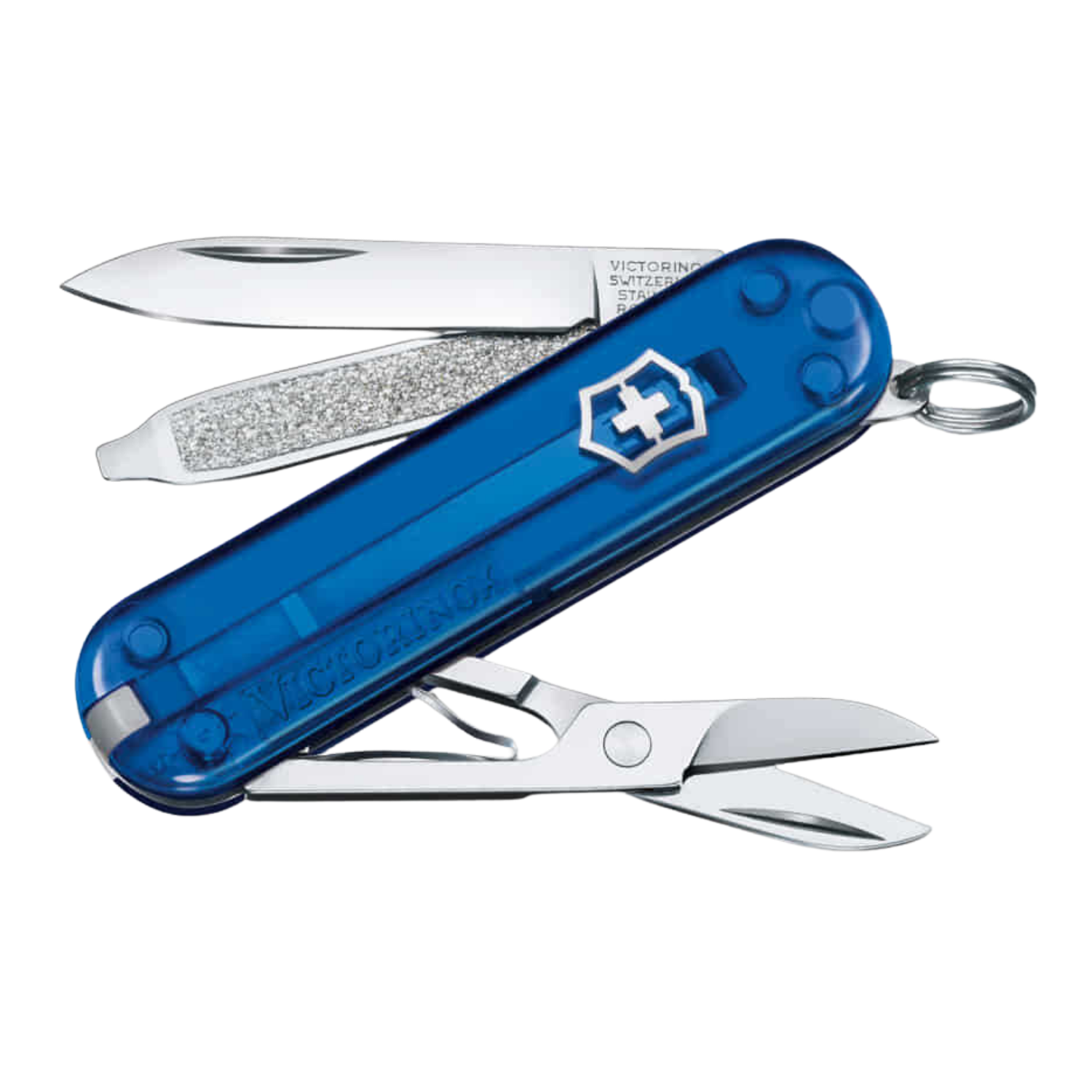 Victorinox Classic SD Transparent Deep Ocean Şeffaf Mavi İsviçre Çakısı (0.6223.T2)