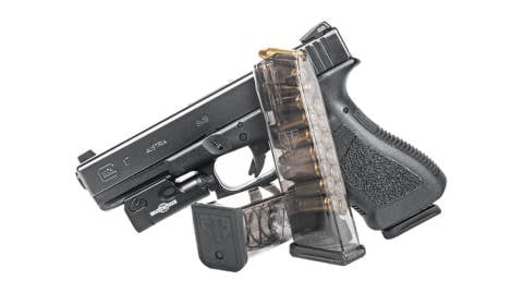 ETS GLOCK-17/19X/34 17RD SAYDAM POLİMER ŞARJÖR
