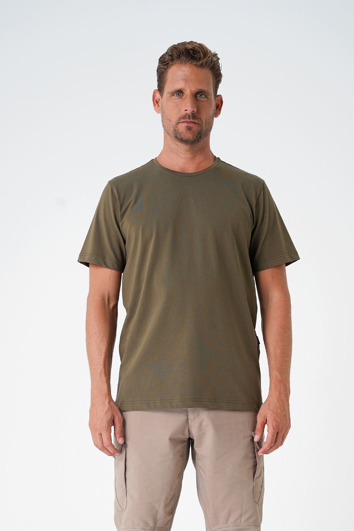 Casual Neo Organic T-shirt  - P-000289 Casual Neo Organic T-shirt  - P-000289 HAKİ S HAKİ S