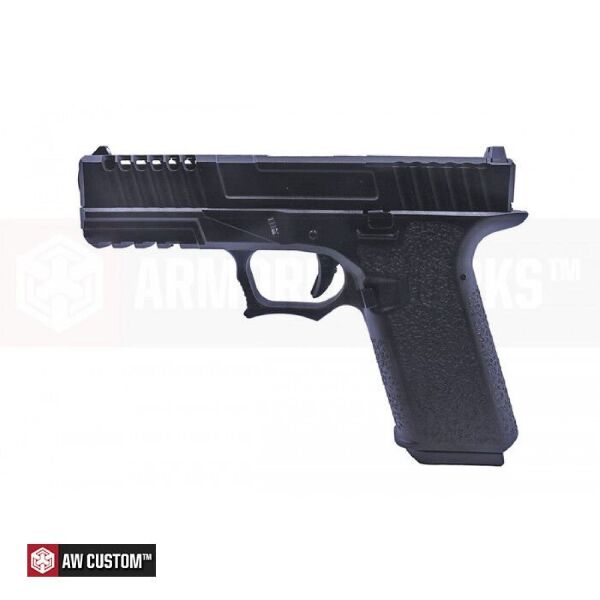Cybergun AW Glock17 MOS Siyah VX7110 GBB Airsoft Tabanca RedDot Yuvalı