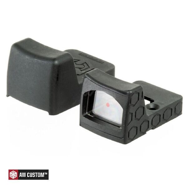 Cybergun AW Glock17 MOS Siyah VX7110 GBB Airsoft Tabanca RedDot Yuvalı