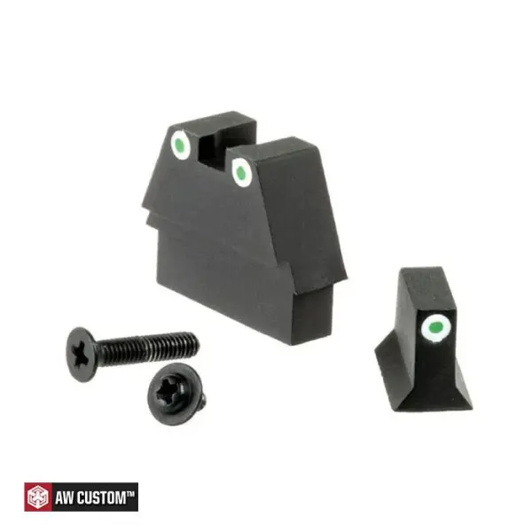 Cybergun AW Glock17 MOS Siyah VX7110 GBB Airsoft Tabanca RedDot Yuvalı