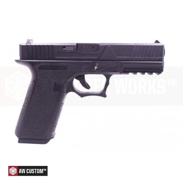 AW VX8300 Glock 18 Agency Full Auto Siyah GBB Airsoft Tabanca