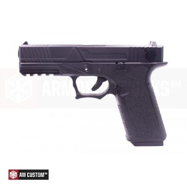 AW VX8300 Glock 18 Agency Full Auto Siyah GBB Airsoft Tabanca