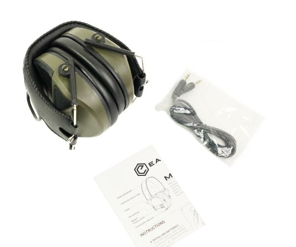 Opsmen Earmor Elektronik Atış Kulaklığı (Olive) Yeşil M30-FG