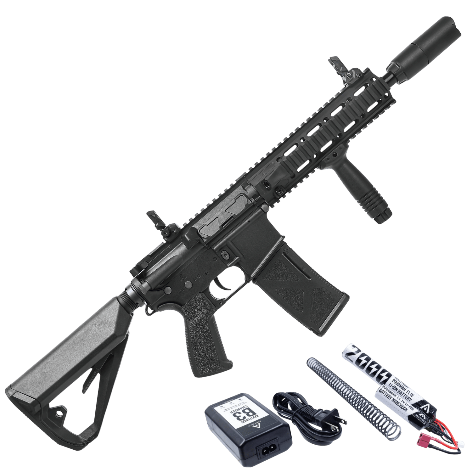 Arcturus LWT MK-II CQB 10'' Sport ARC SE SIYAH Airsoft Tüfek (LITYUM PIL SARJ SET)