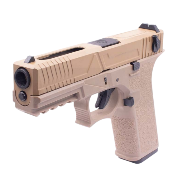 AW VX8301 Glock 18 Agency Full Auto Tan GBB Airsoft Tabanca