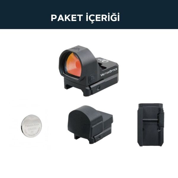 Vector Optics Frenzy-X 1x22x26 MOS 3MOA Auto ON/OFF Red Dot