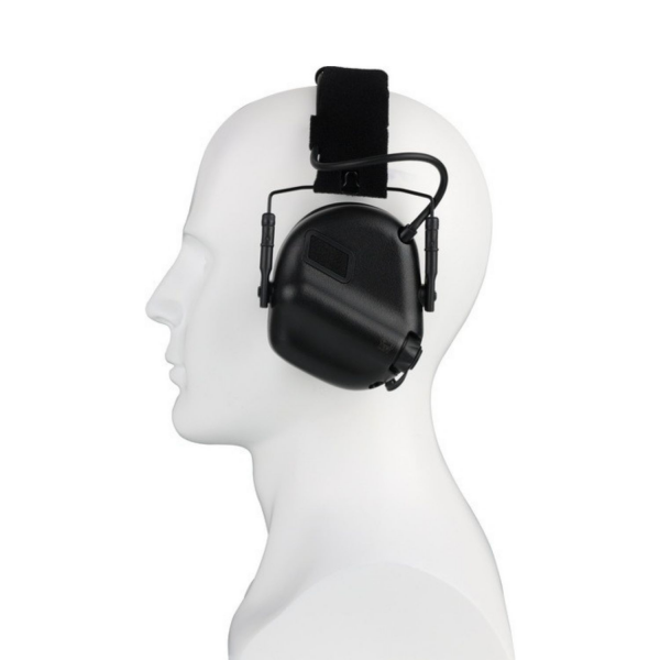 Opsmen Earmor M31 PLUS Elektronik Atış Kulaklığı Kulak Koruma (Black) Siyah