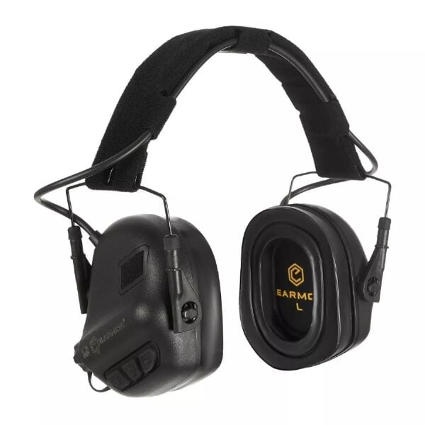 Opsmen Earmor M31 PLUS Elektronik Atış Kulaklığı Kulak Koruma (Black) Siyah