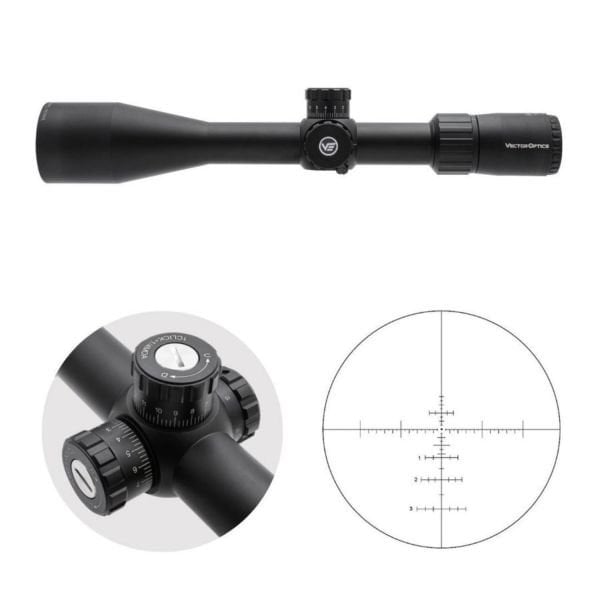 Vector Optics Everest 3-18x50SFP Gen II Tüfek Dürbünü SCOL-06II