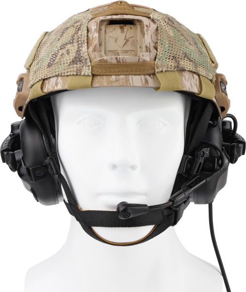 EARMOR M32X PLUS Kask Atış Kulaklığı Kulak Koruma Telsiz Yuvalı (Foliage Green) Yeşil