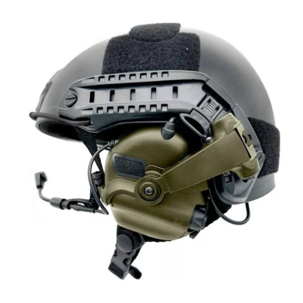 EARMOR M32X PLUS Kask Atış Kulaklığı Kulak Koruma Telsiz Yuvalı (Foliage Green) Yeşil