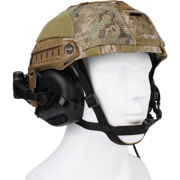 EARMOR M32X PLUS Kask Atış Kulaklığı Kulak Koruma Telsiz Yuvalı (Foliage Green) Yeşil