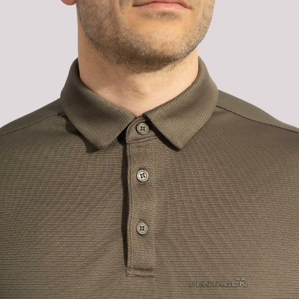 Pentagon Vanquish Sun Protective Polo T-shirt Siyah
